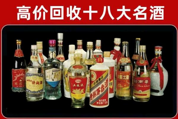 清原回收铁盖茅台酒